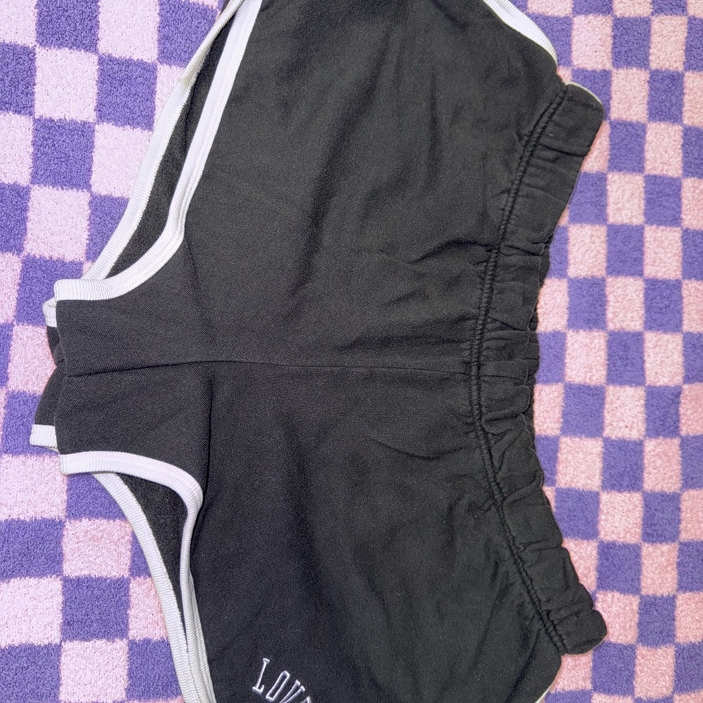 PINK Victoria's Secret Charcoal Lounge Shorts